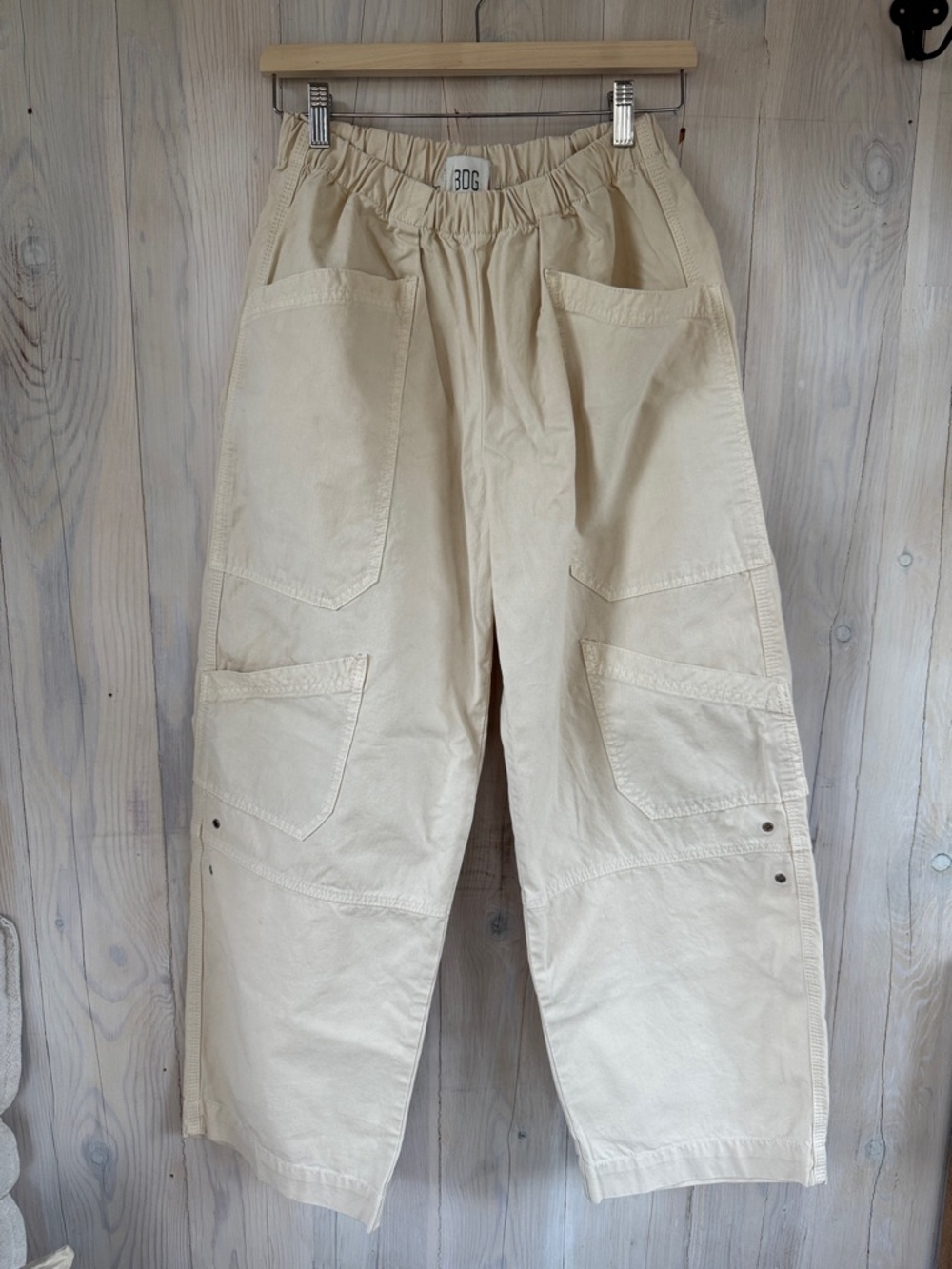 BDG Urban Outfitters Cotton Barrel Leg Charlie Cargo Pants Size S